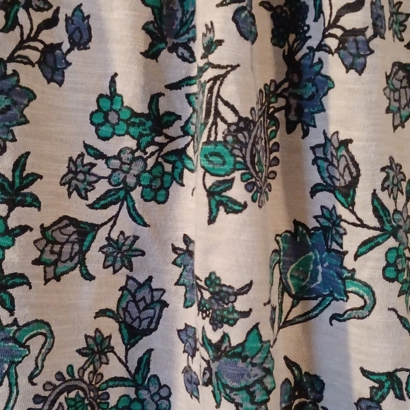 Style & Co. Patterned Button-Up Blouse - Picture 4 of 4